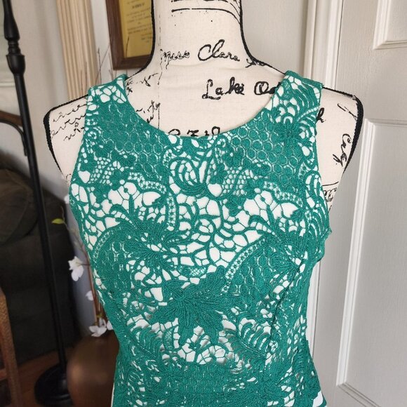 Moulinette Soeurs Lace Sleeveless Dress NWT Sz 4 - Picture 2 of 12